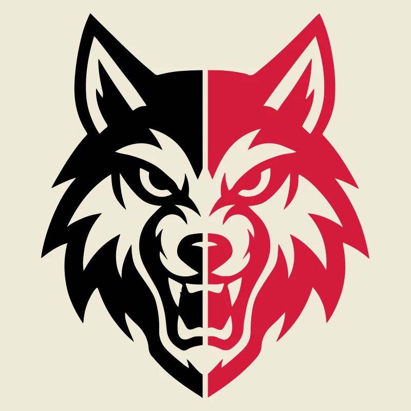 Wolf Kopf Logo