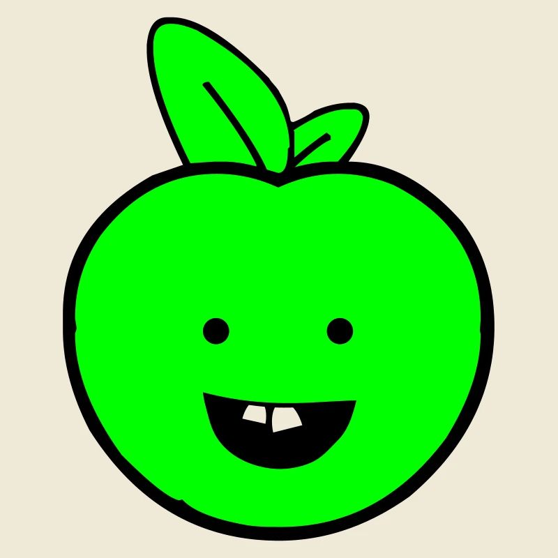 sourire pomme