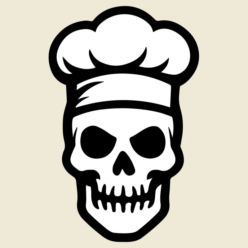 Chef Skeleton Chef Chef Hat
