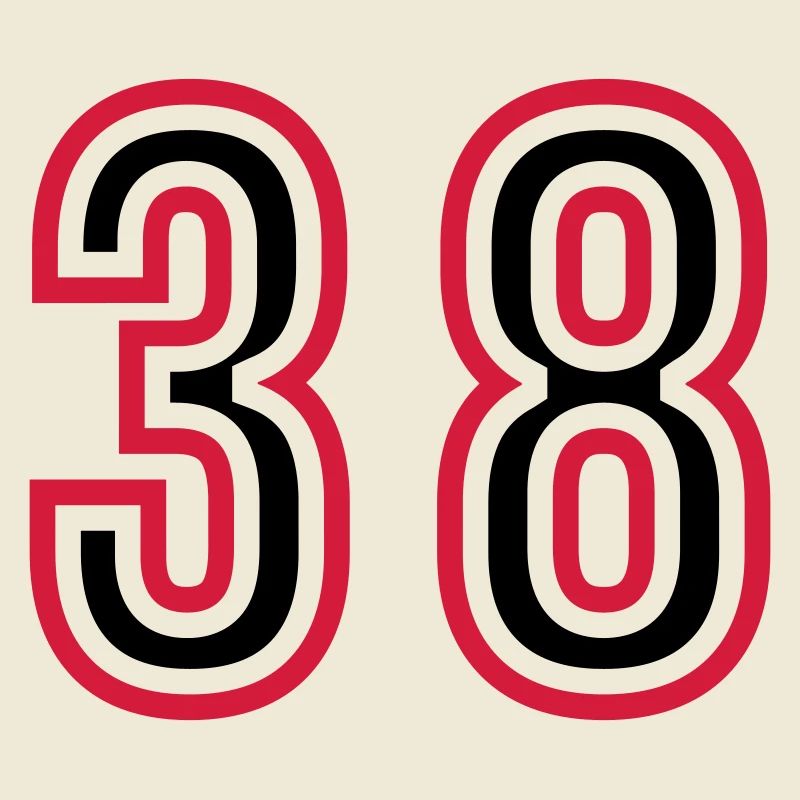 38 Number Years Jersey