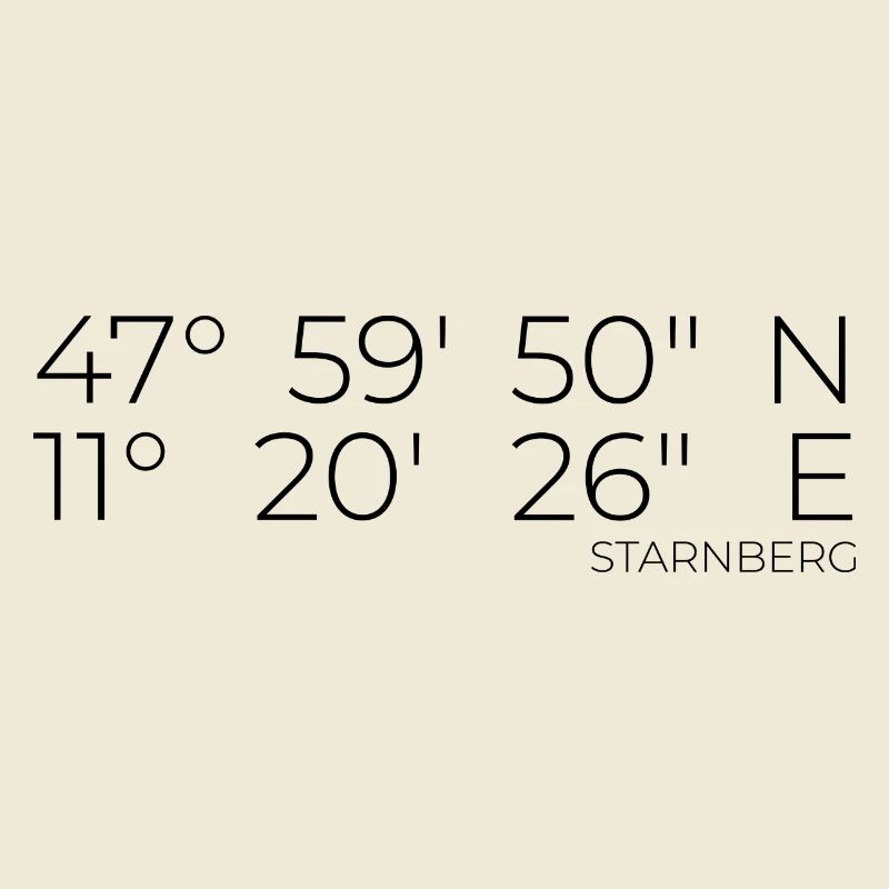 Coordinates Starnberg