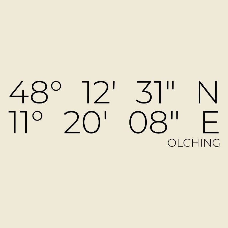 Coordinates Olching Bavaria