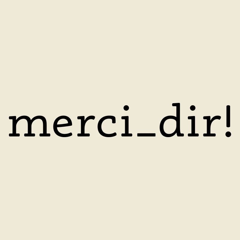 merci dir!