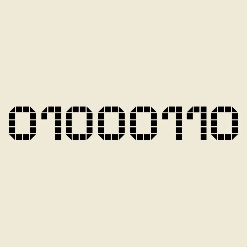 Binary notation - 70