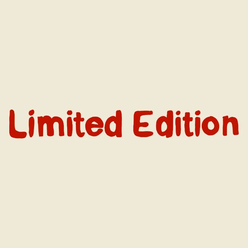 Lettrage Édition Limitée Rétro