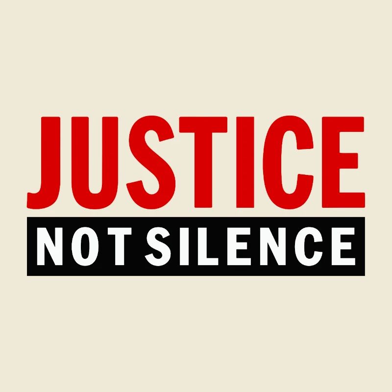 Justice Not Silence Déclaration de Gerechtigkeit
