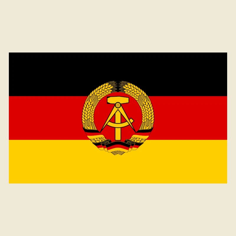 Drapeau de la RDA