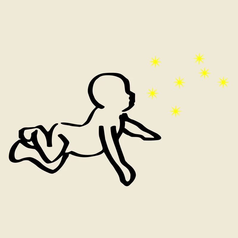 ReNaissance bébé noir Phoenix jaune