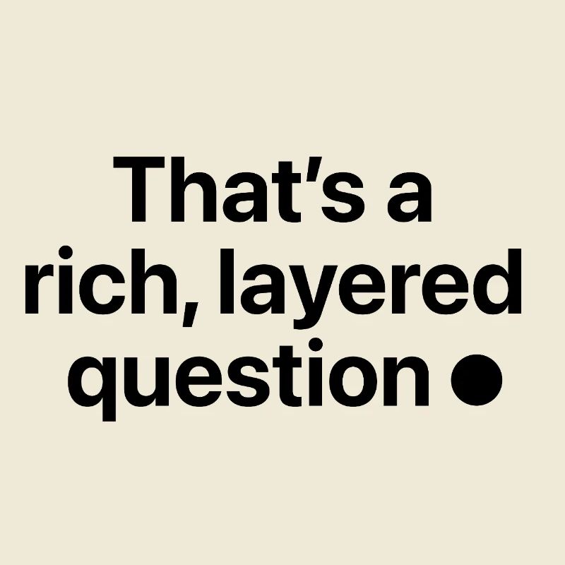 C’est une question riche et complexe