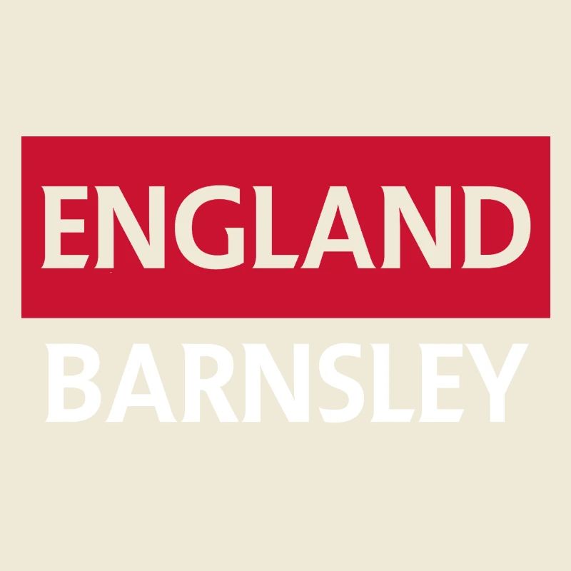 Angleterre Barnsley Drapeau Heritage Design