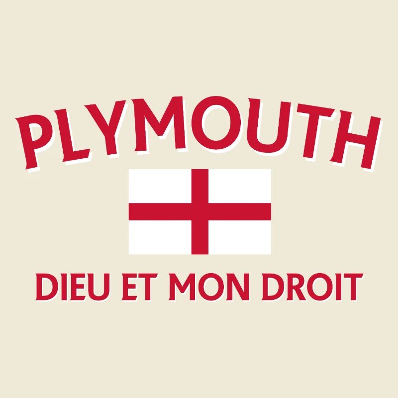Devise du drapeau de Plymouth