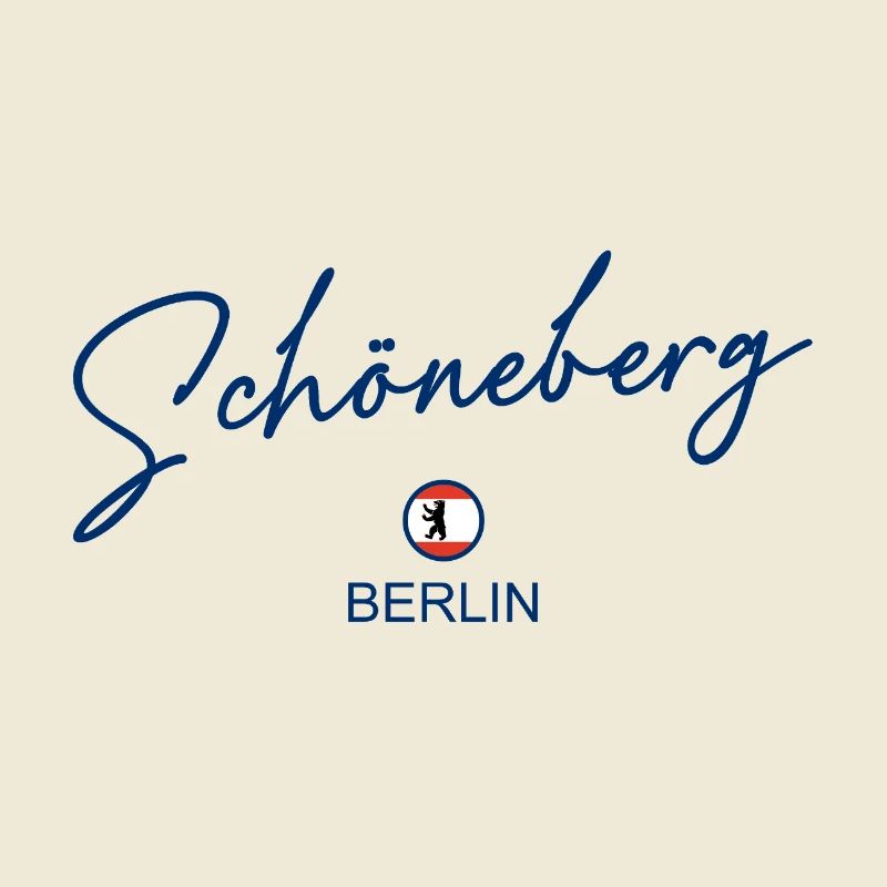 Schöneberg - Drapeau de Berlin - Ours de Berlin