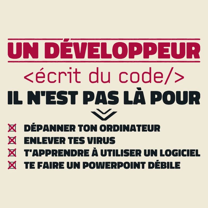Un Développeur Écrit du Code Cadeau