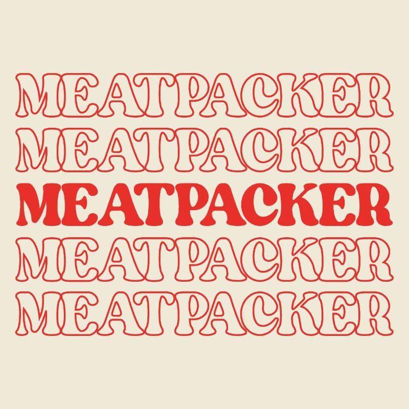 Fleischpacker Fleischverarbeiter Fleischarbeiter Verarbeiter