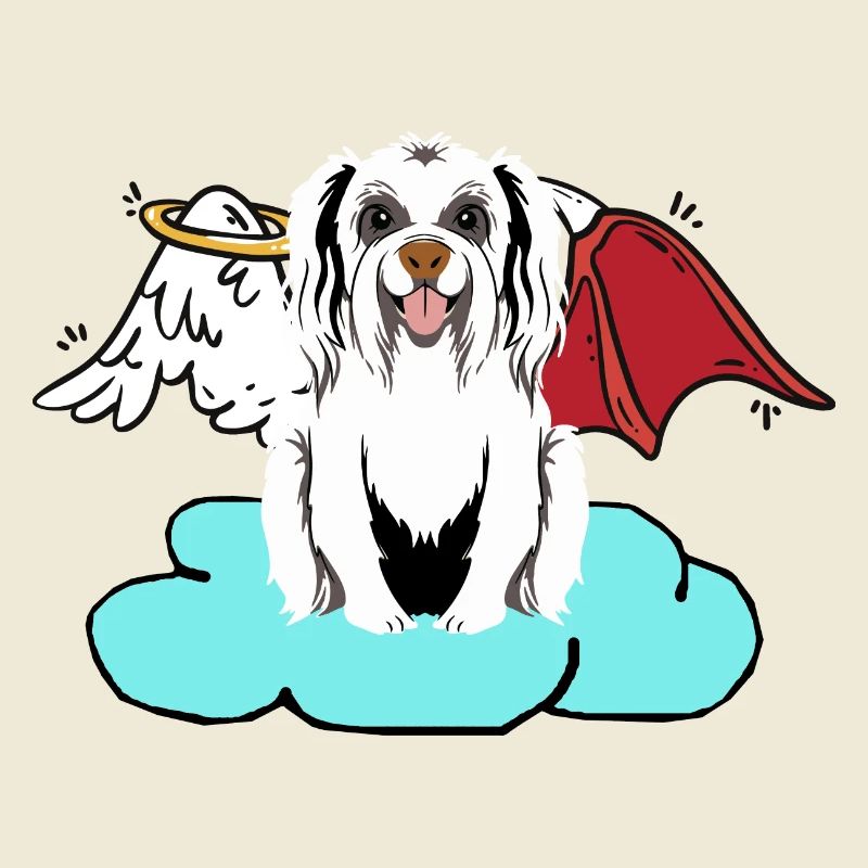 Celestial Satan Dog Hells Dog Devil Angel