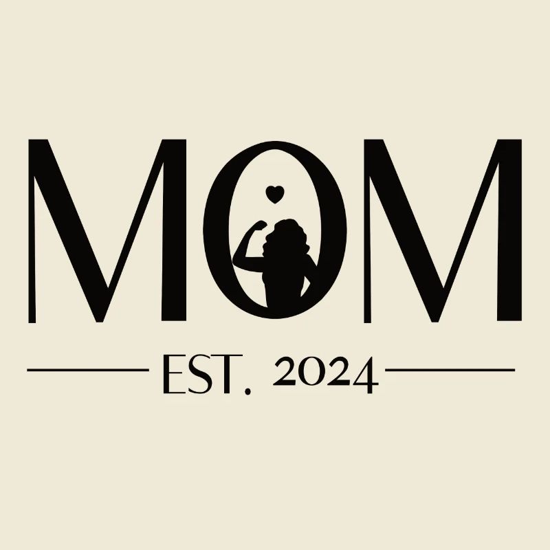 Mom to be - Mama est. 2024. Werdende Mutter