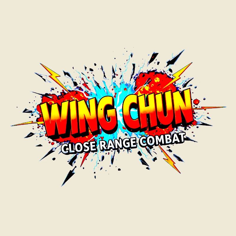 Explosion des Wing Chun Shirts
