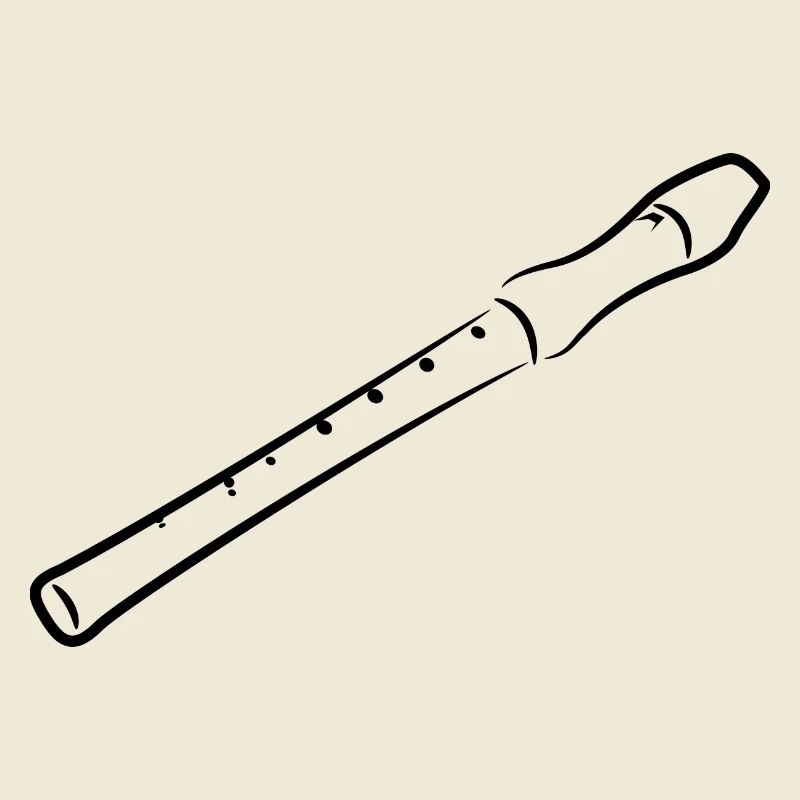 Dessin de flûte