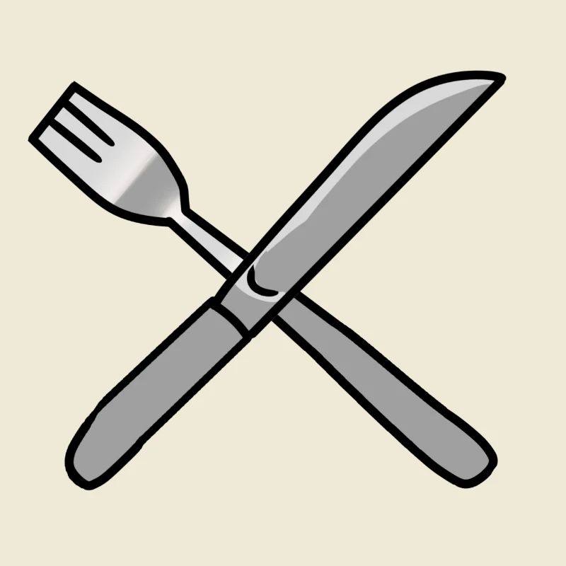 Cutlery knife fork kitchen
