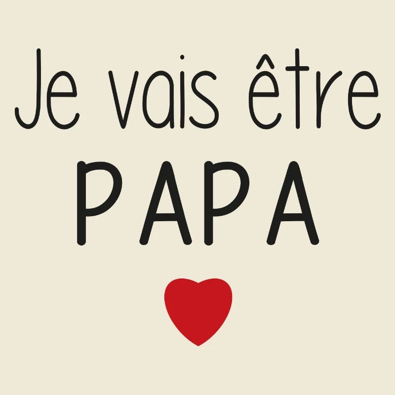 Ich werde ein Papa sein - Herz