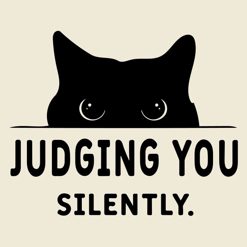 judging you silently