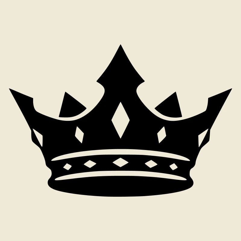 Crown Silhouette Black Cool Vector