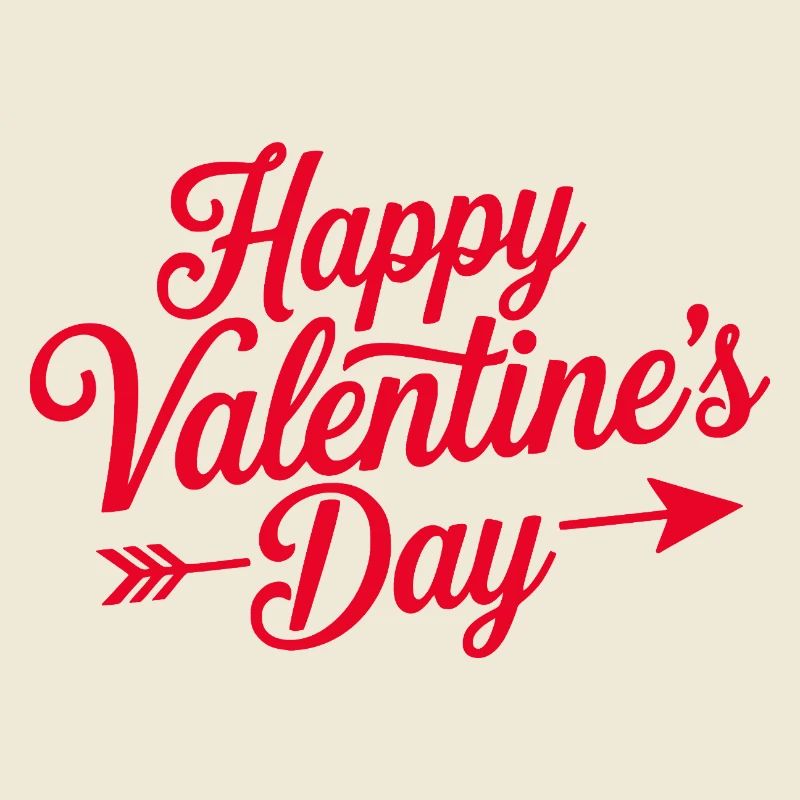 Valentine Script Herzpfeil