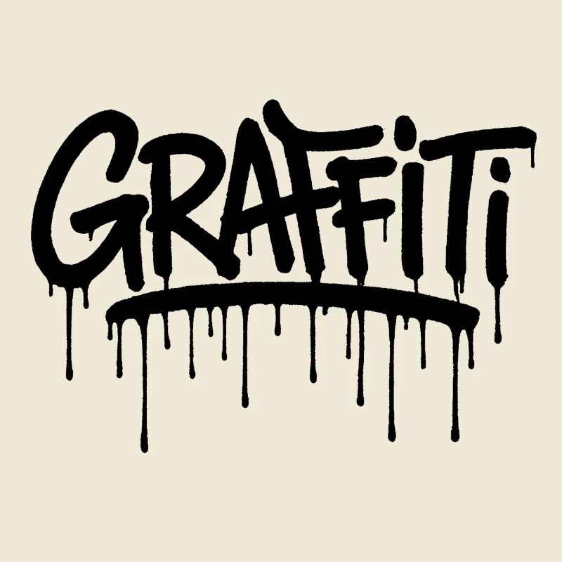 Graffiti tag noir 