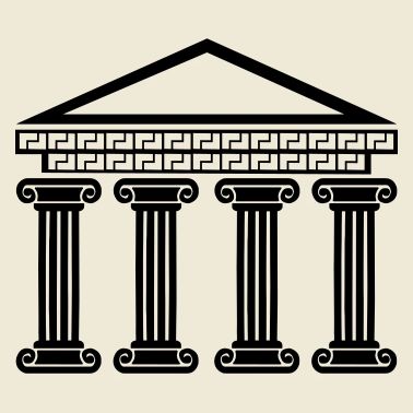 Antico edificio greco