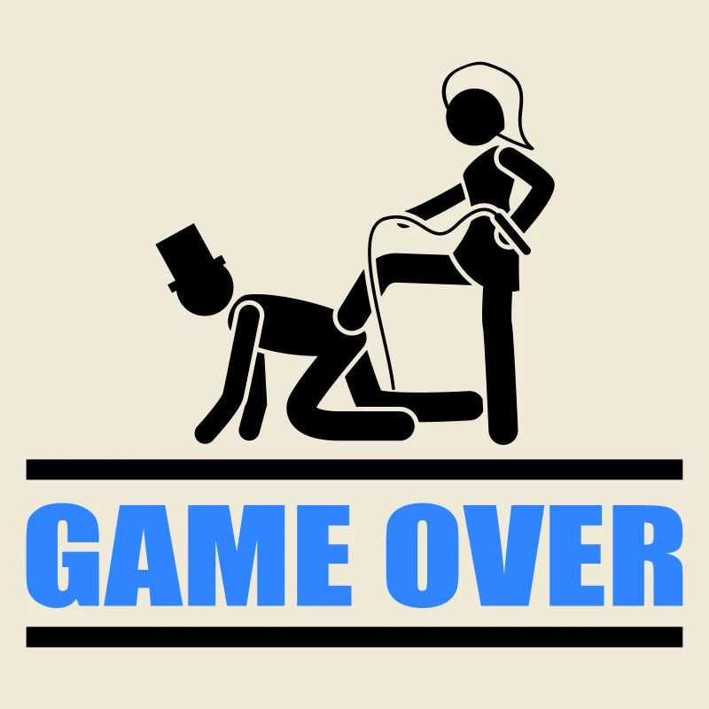 Bride and groom game over