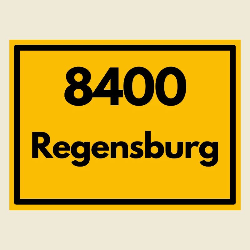 ANCIEN CODE POSTAL RÉTRO 8400 REGENSBURG