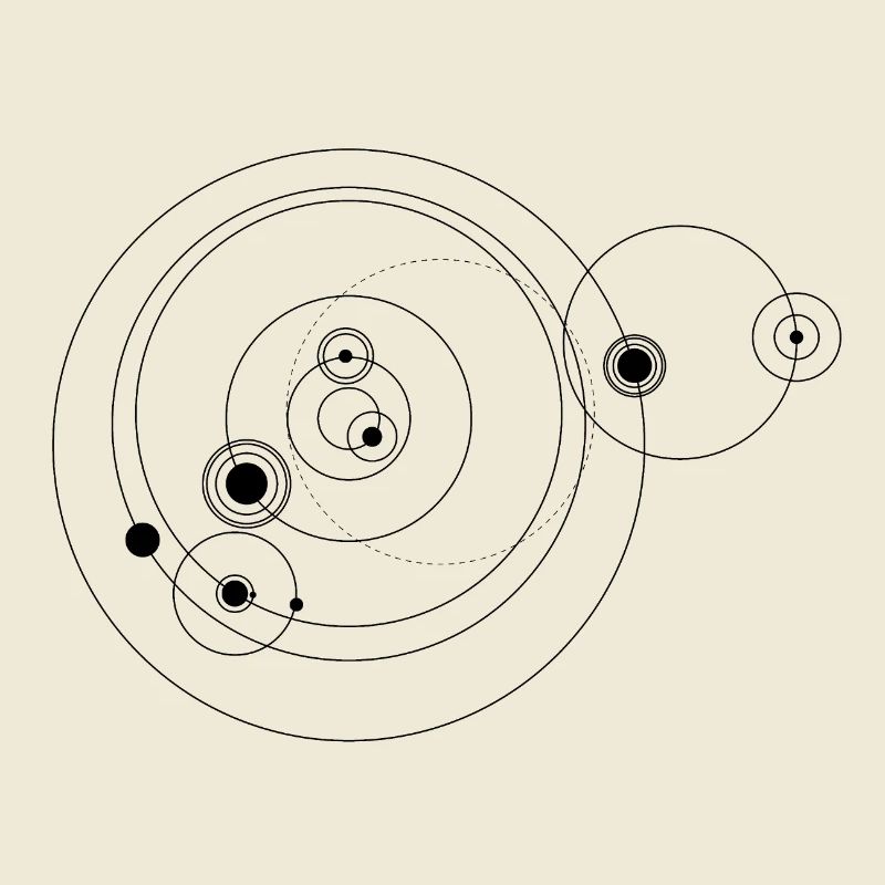 Solar system only (black)