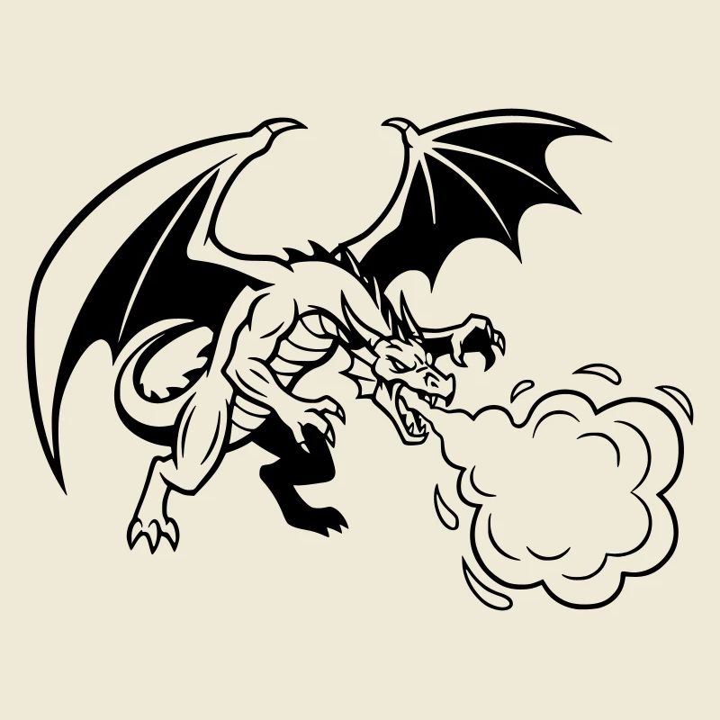 Drache_Drachen_Feuer_Gaming_Vektor