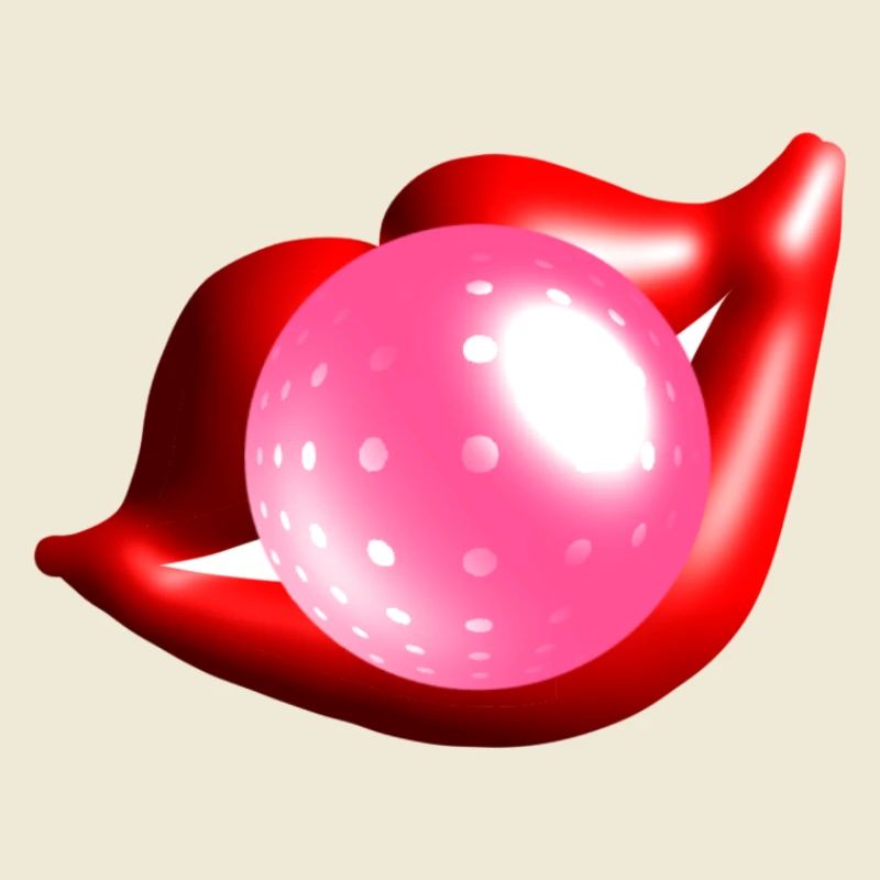 Bubble gum bubble