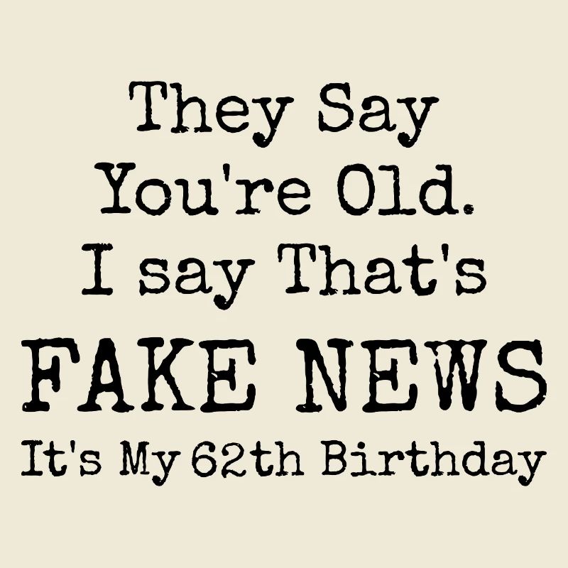 62. Geburtstag | Geburtstag mit 62 Jahren