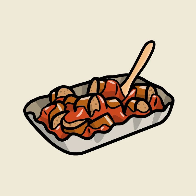 Berlin Currywurst Bratwurst Wurst Curry Grill