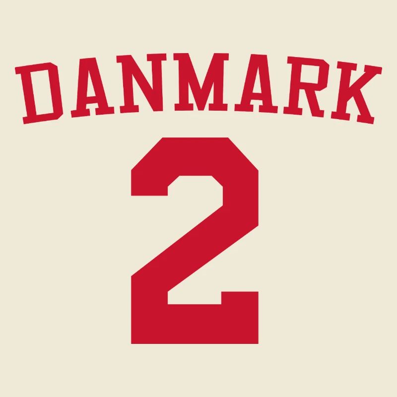 Danemark 2 – Conception de texte rouge