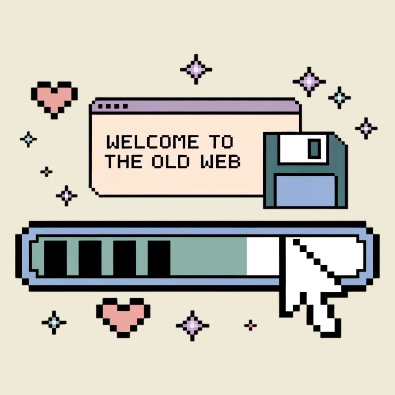 Welcome To The Old Web Retro Internet