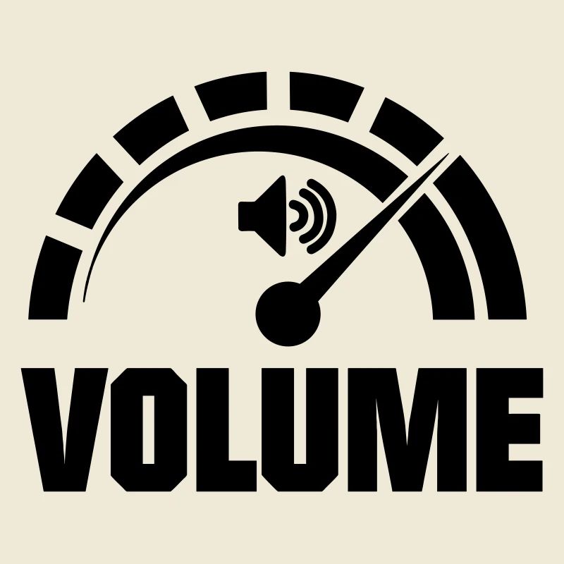 Volume knob pointer