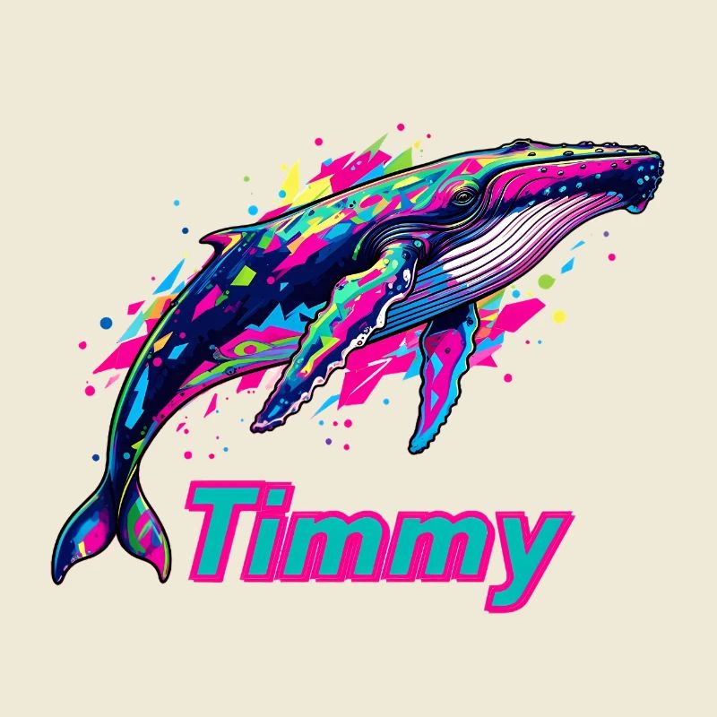 Graffiti néon de Timmy