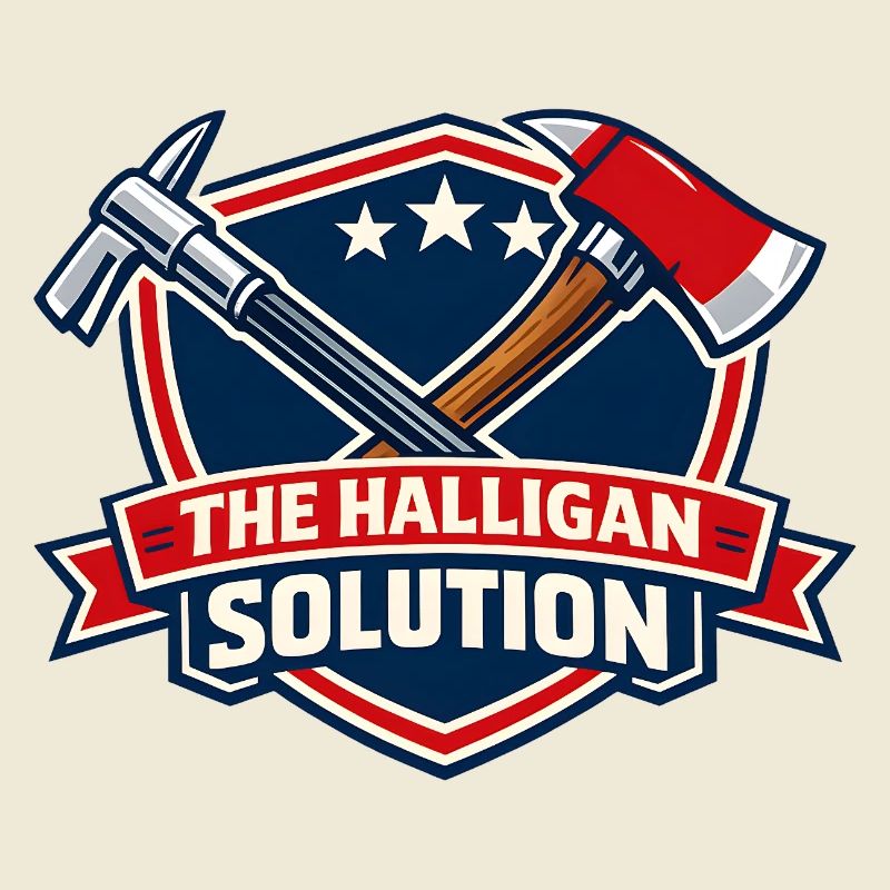 Halligan Solution Shield Graphic