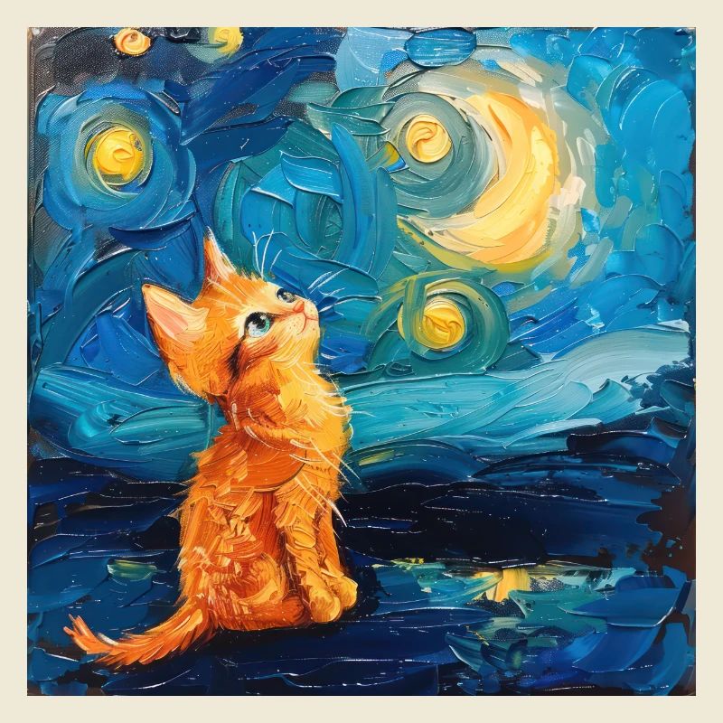 Chat, Motif De Chat