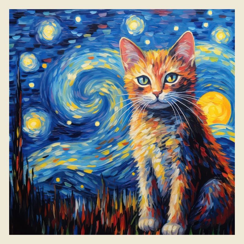 Chat, Motif De Chat