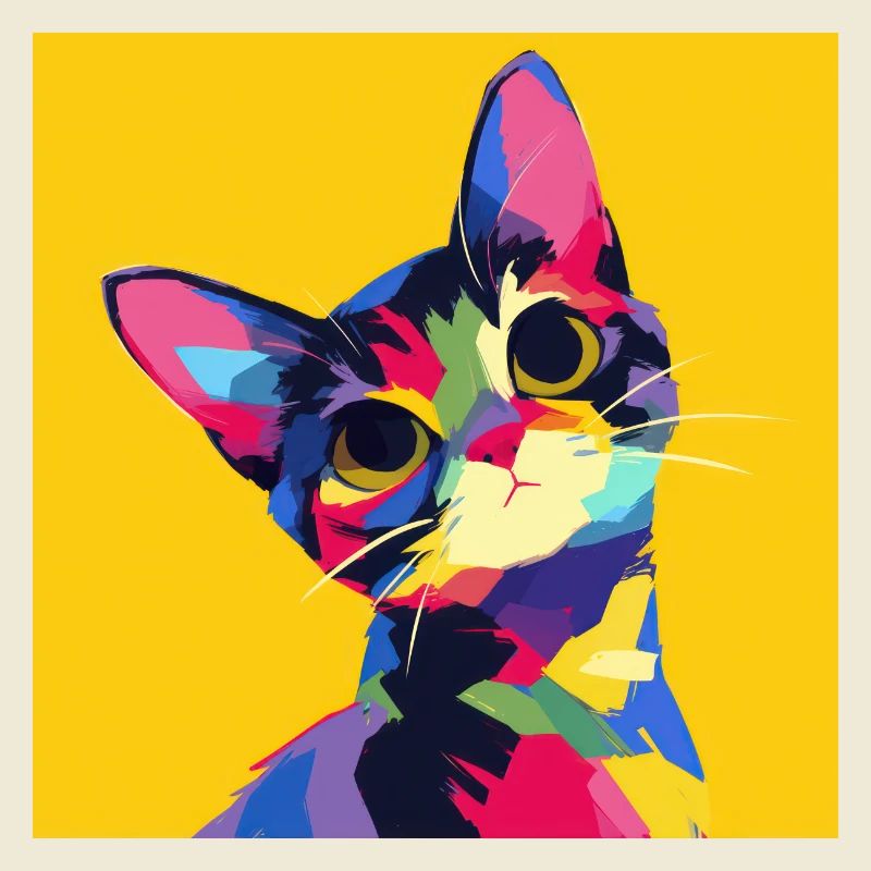 Chat, Motif De Chat