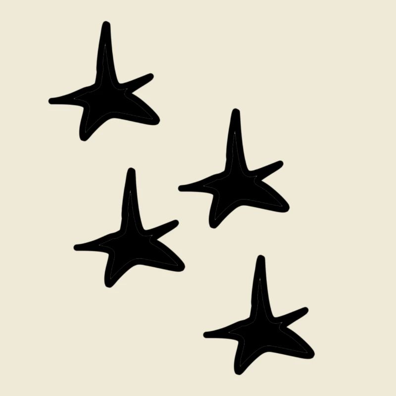 Four Star Star Shape Shape Symbol