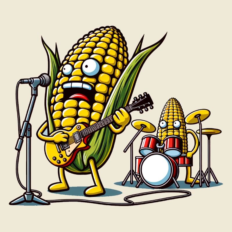 Corn Rockers auf der Bühne