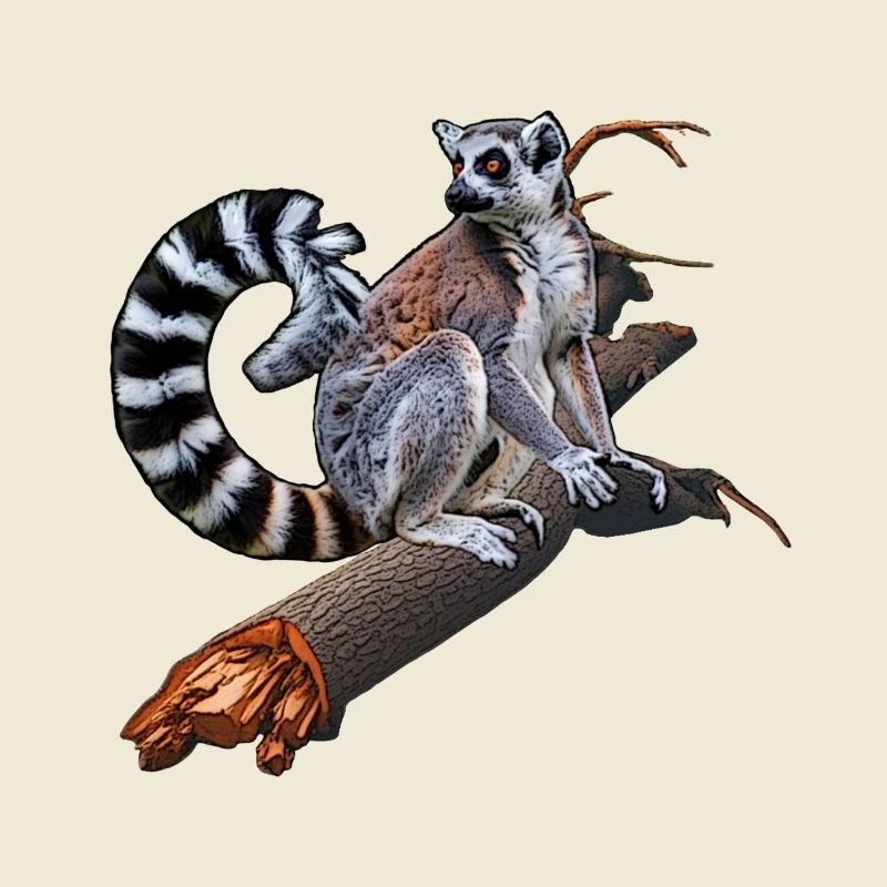 Ring-tailed lemurs