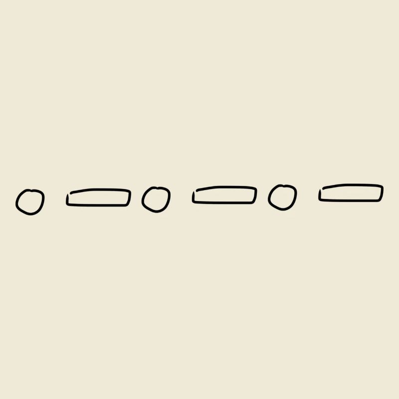Formes de points de ligne