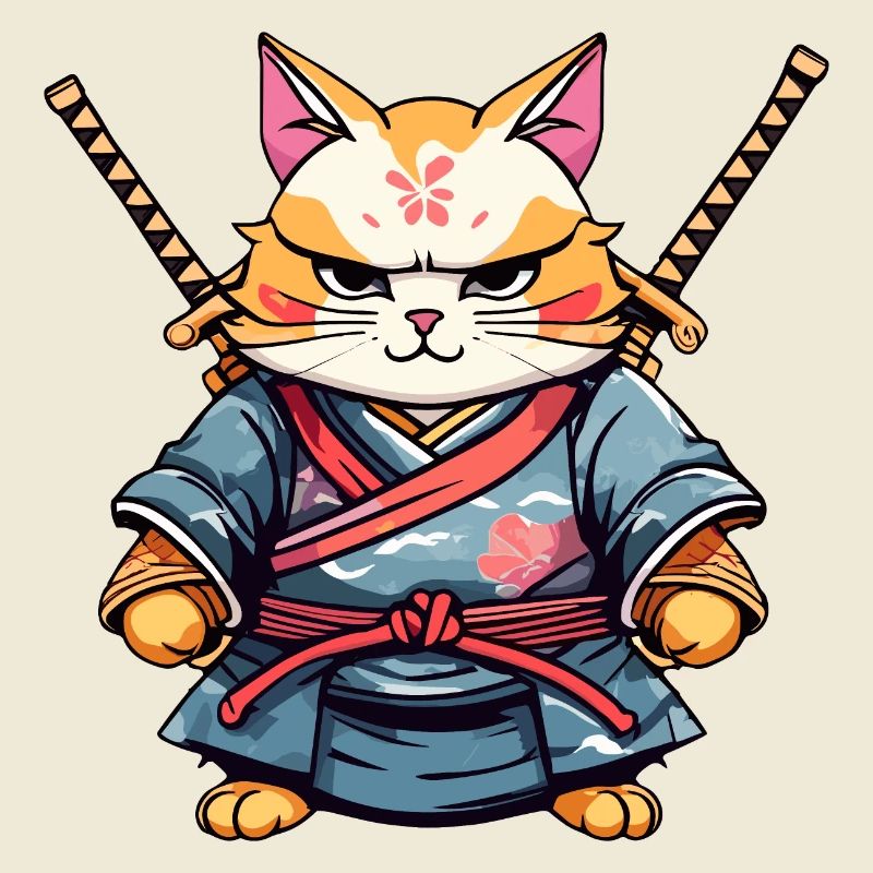 Samurai Cat #28