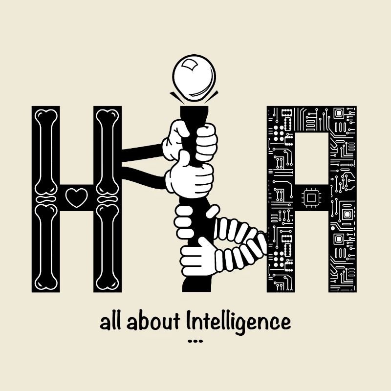 Human vs Artificial Intelligence KI